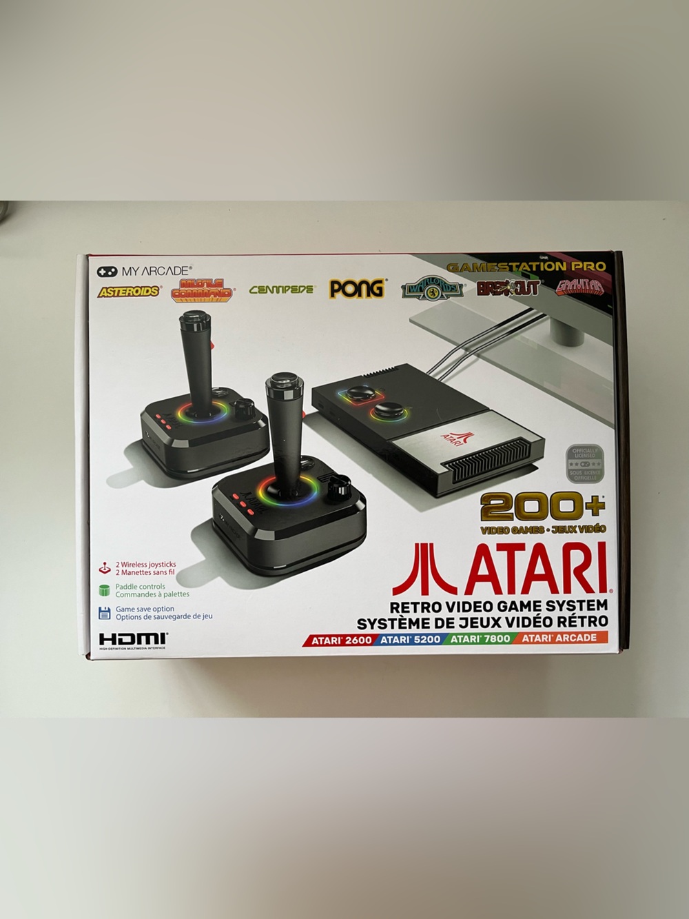 My Arcade Atari GameStation Pro – 200+ Games – Complete in Box